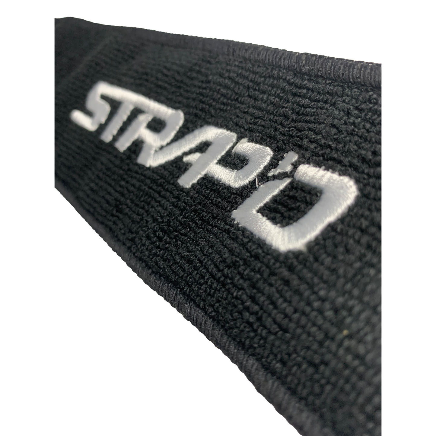 STRAPD DB Towel/Embroidered (Black/White)