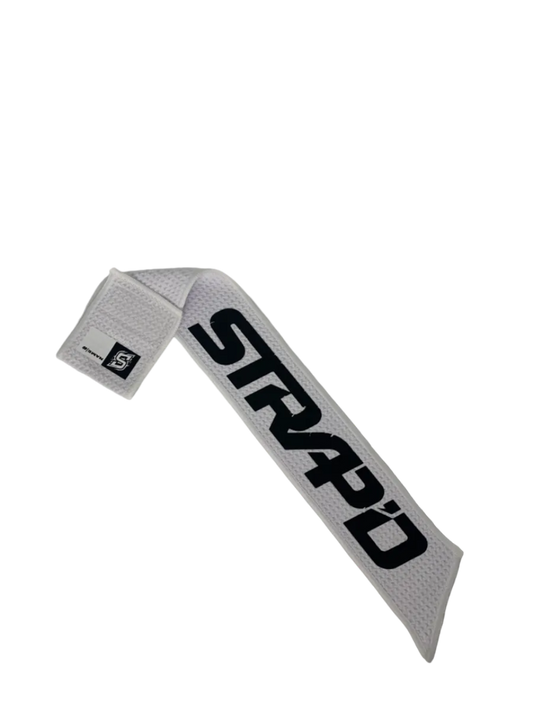 STRAP'D DB Towel (White/Black)