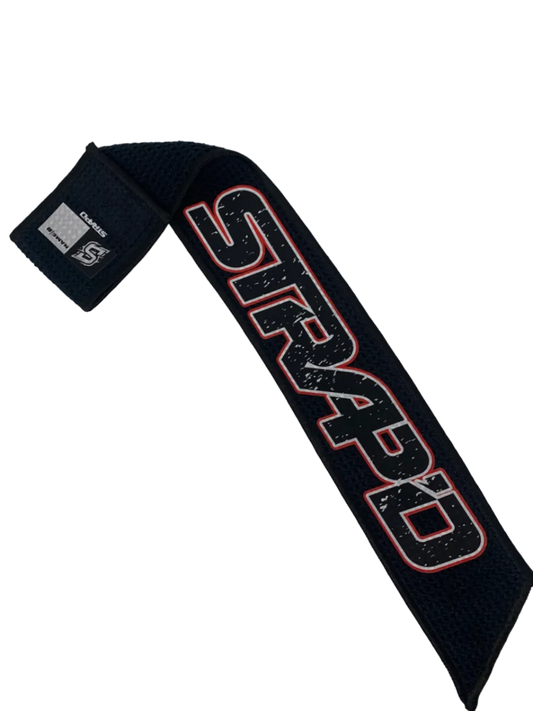 STRAP'D DB Towel (Black/Red/Black/White)