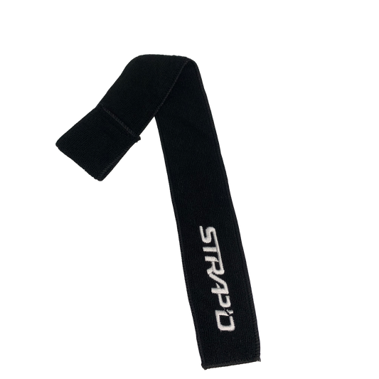 STRAPD DB Towel/Embroidered (Black/White)